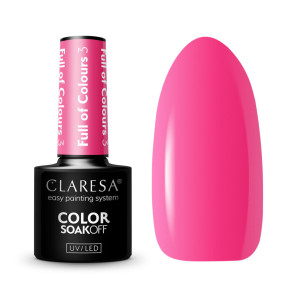 CLARESA Gel Polish Full of Colours 3 5g
