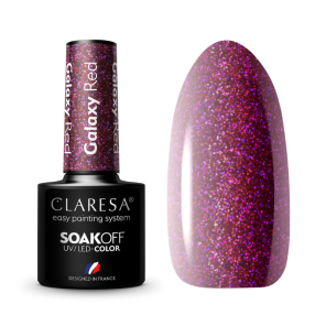 Claresa Uv/Led Color galaxy Red 5g