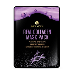 PAX MOLY Real Collagen Маска для лица тканевая подтягивающая с коллагеном 25ml