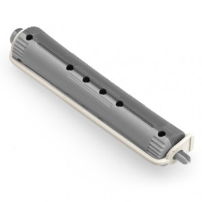 BraveHead Perm rods, Gray/Black (12-pack)