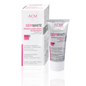 ACM DEPIWHITE отбеливающая и отшелушивающая маска для лица при пигментных пятнах 40 ml