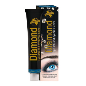 DIAMOND Color Eyelash & Eyebrow blue black 30 ml