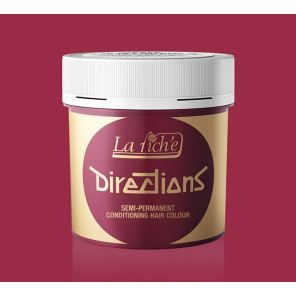 DIRECTIONS Semi-permanent conditioning hair color, rose red 100 ml