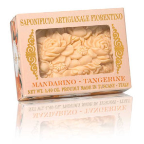 Saponificio Artigianale Fiorentino Colored Soap Mandarin 125g 