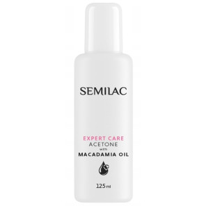 SEMILAC Aceton Expert Care makadamia õliga 125 ml