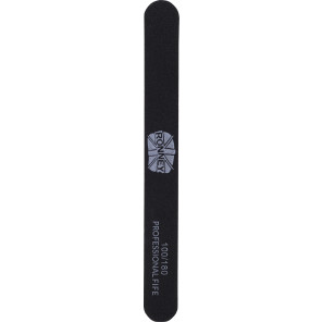 RONNEY Professional nail file 100/180 straight black