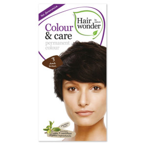 HairWonder Colour&Care Permanent colour Dark Brown 3