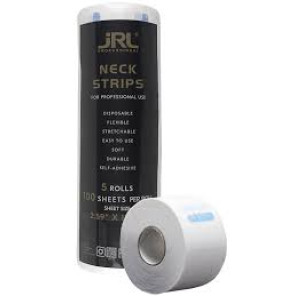 JRL Disposable flexible Neck Strips - White 5x100