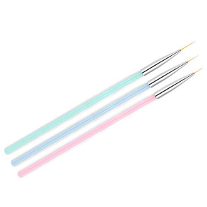  Nail art brushes 3 pcs