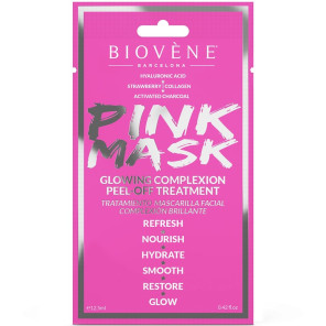 BIOVENE Pink Mask Glowing complexion Peel-off treatment 1 pcs 12,5 ml