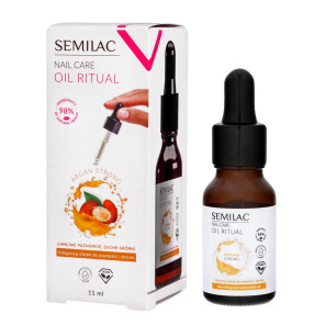 SEMILAC Nail Care OIL RITUAL  Argan Strong 11 ml
