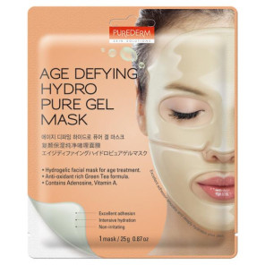 PUREDERM Маска гидрогелевая антивозрастная для лица 