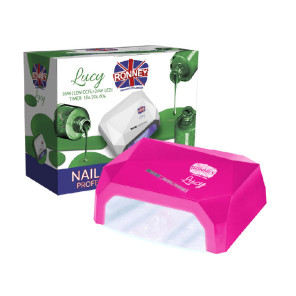 RONNEY LUCY Лампа темно-розовая с таймером CCFL + LED 36W (GY-LCL-021)