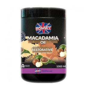 RONNEY MACADAMIA OIL Маска для слабых сухих волос 1000 ml RCH 00040