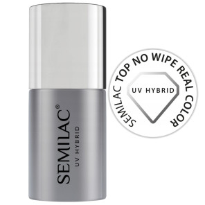 SEMILAC Top No Wipe Real Color, 11 ml