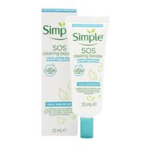 Simple Daily skin detox SOS clearing booster, anti-blemish, anti-shine 25 ml