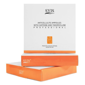 SYIS ANTI-CELLULITE AMPOULES WITH CAFFEINE AND THEOPHILINE 3 x 10 ml
