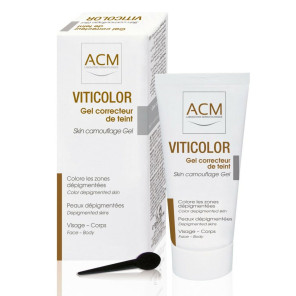 ACM VitiColor tooniv geel valgete laikudega nahale 50ml