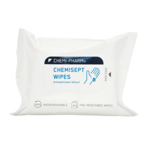 CHEMI-PHARM Chemisept Wipes 24tk.