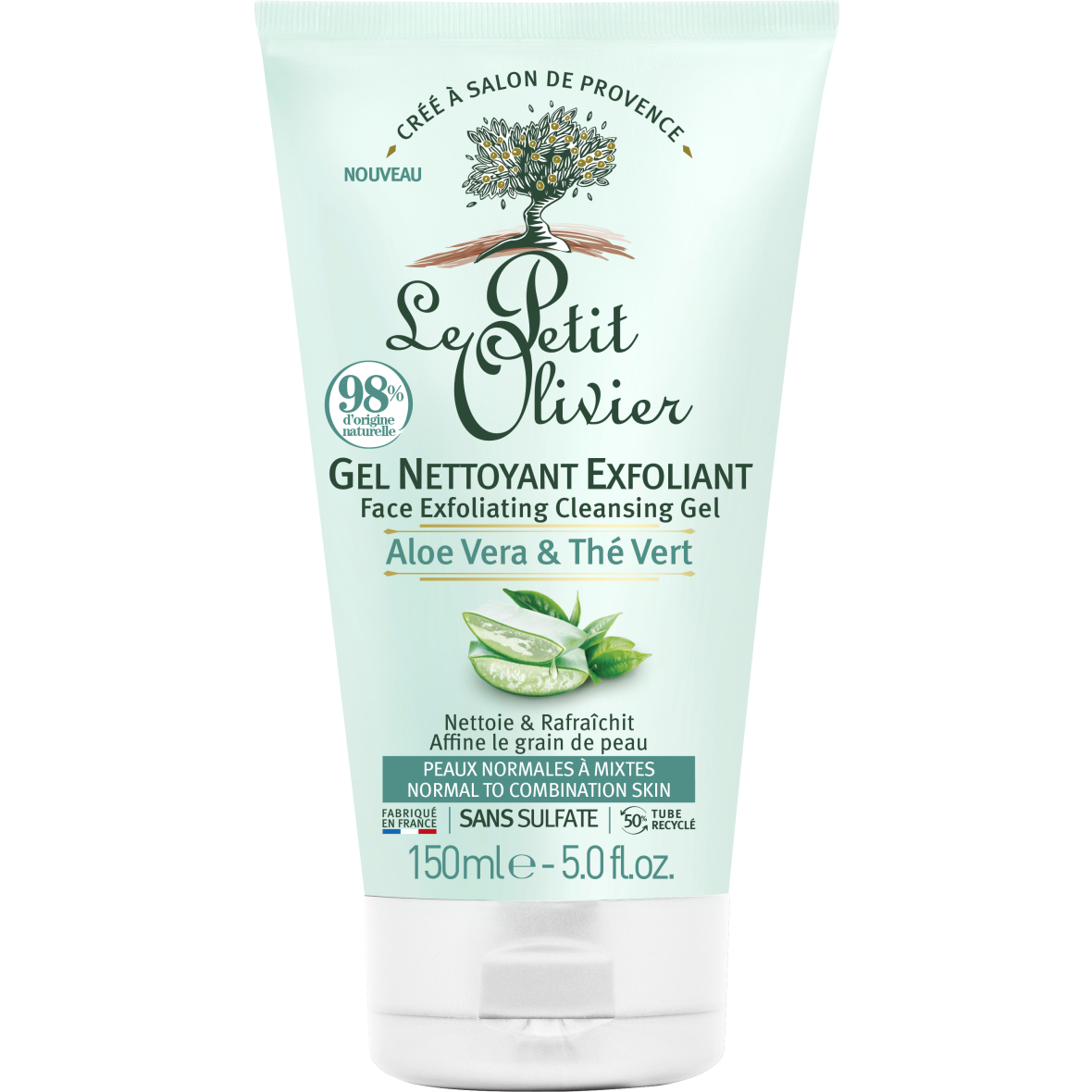 Le Petit Olivier Aloe Vera Shower Gel - Aloe Vera Body Wash