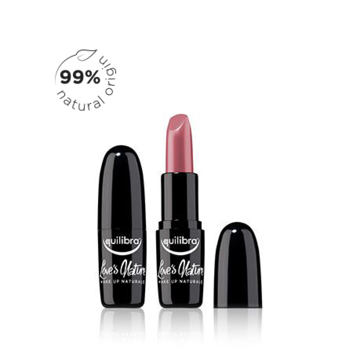 Equilibra Nature's Love Lipstick 01 Rosa Camellia 4ml 